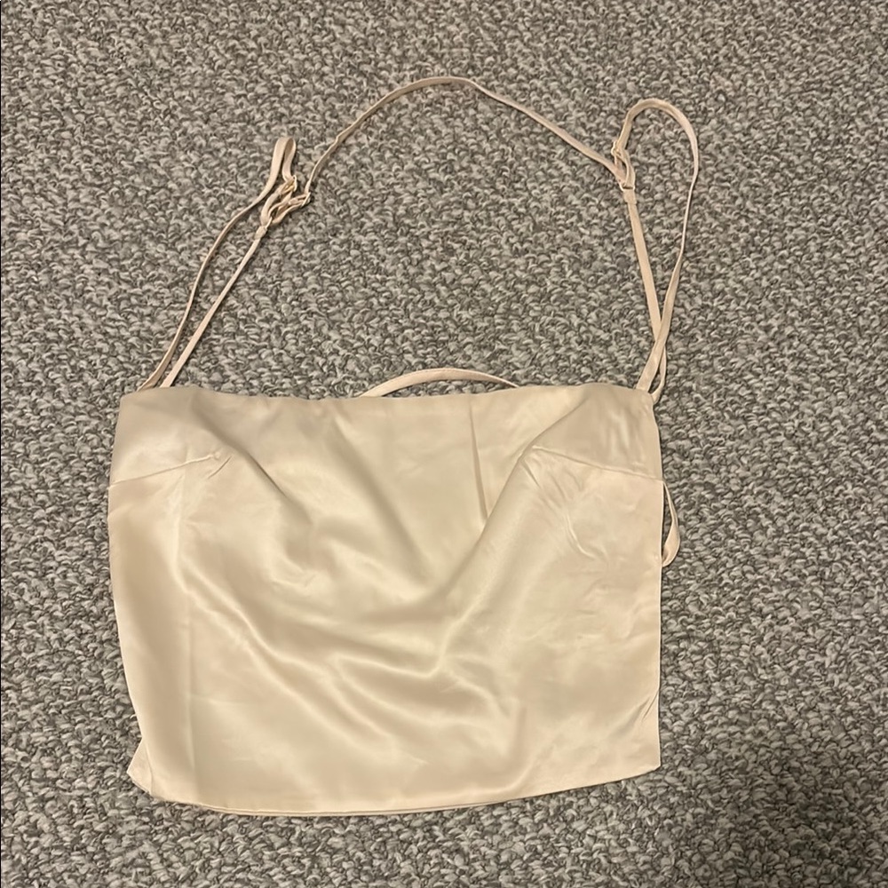 Superdown Cream Satin Garment